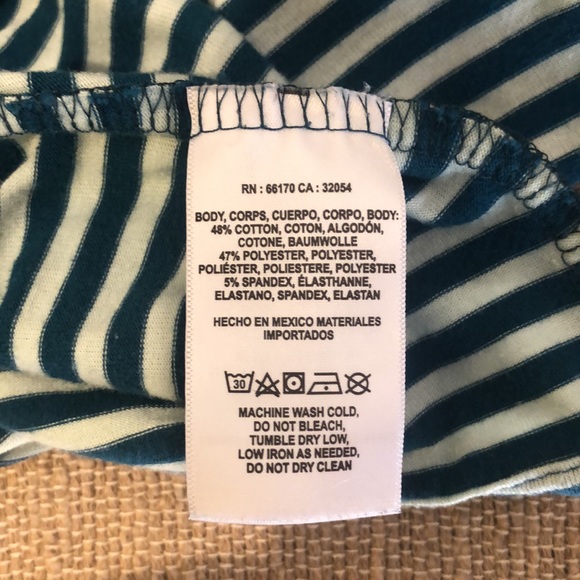 Anthropology t.la striped long sleeve knit L - Picture 4 of 4